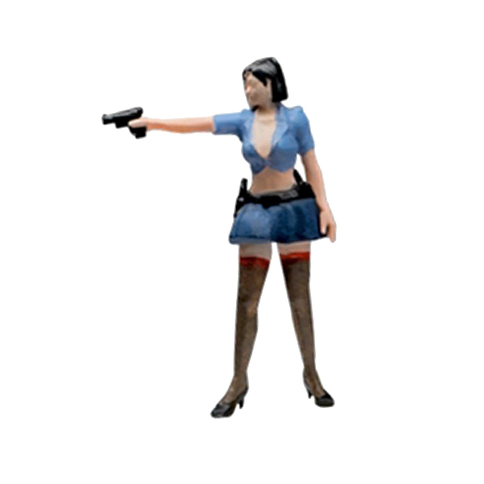 Amazon | Toysmith 1/64 婦人警官フィギュア、ミニチュアシーン建築